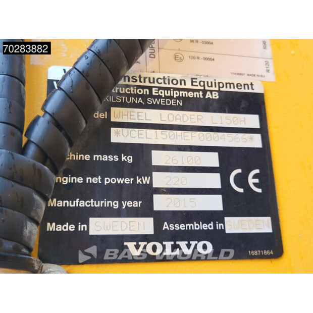 2015 Volvo L150H-41856329