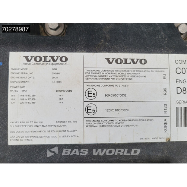 2022 Volvo EC300EL-41856601