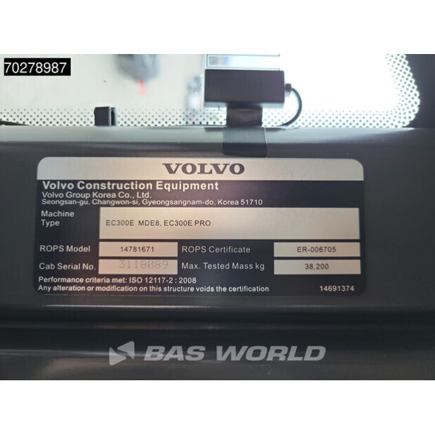 2022 Volvo EC300EL-41856603