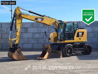 Image for WHEELED EXCAVATORS 2017 Caterpillar M315F