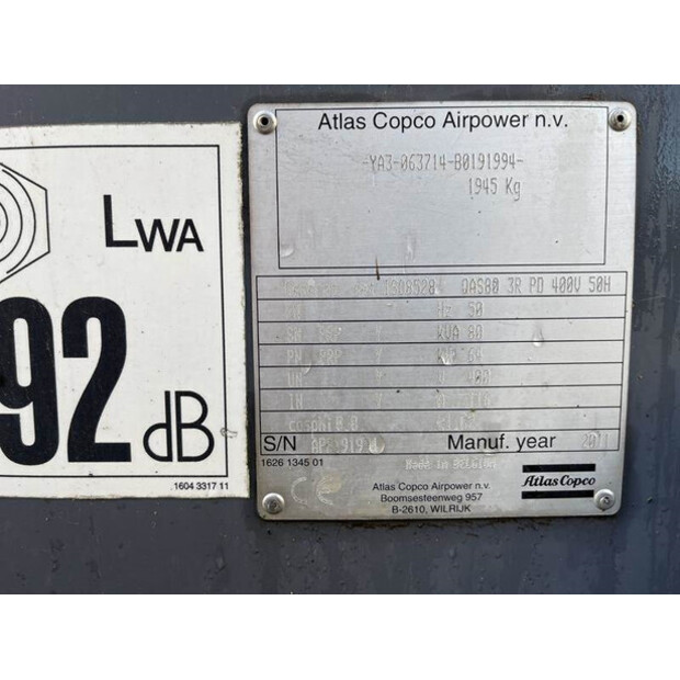 2011 Atlas-Copco QAS 80-41886468