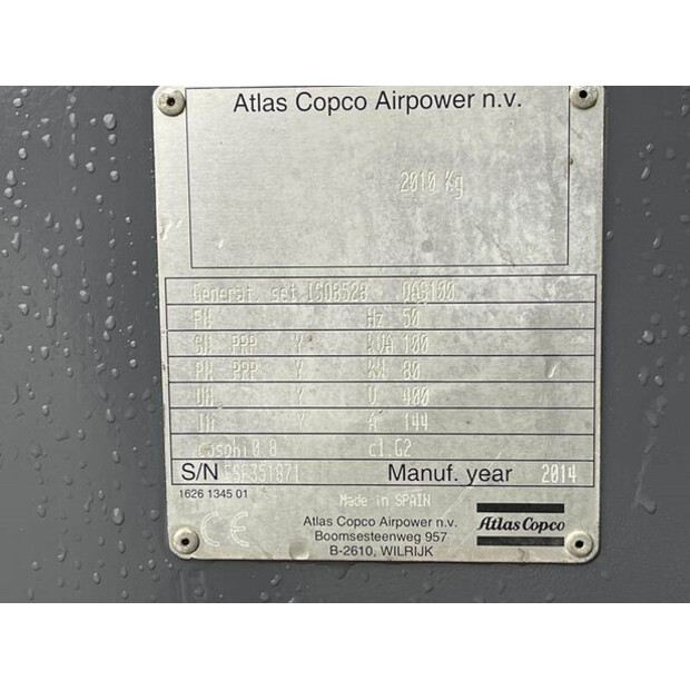 2014 Atlas-Copco QAS 100-41886651