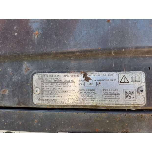 2018 هيتاشى ZX210LC-6-41902905