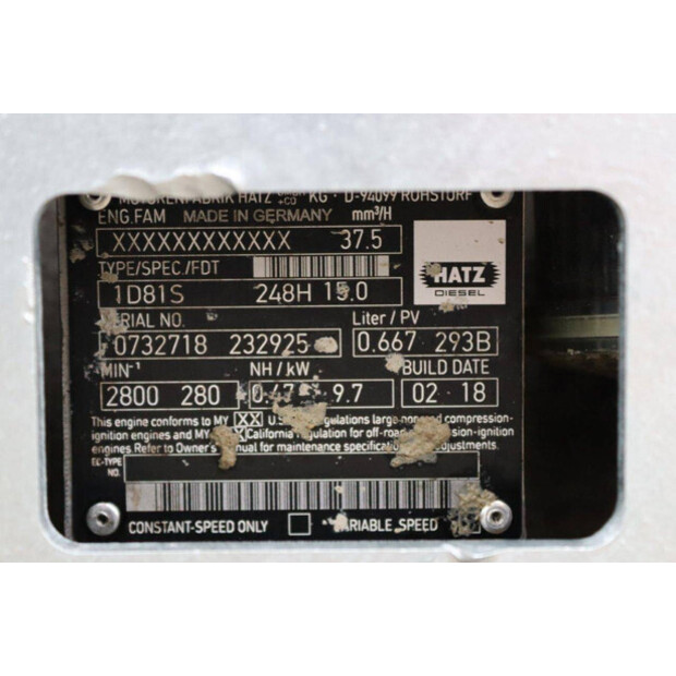2018 Neuson DPU 6555-41905570