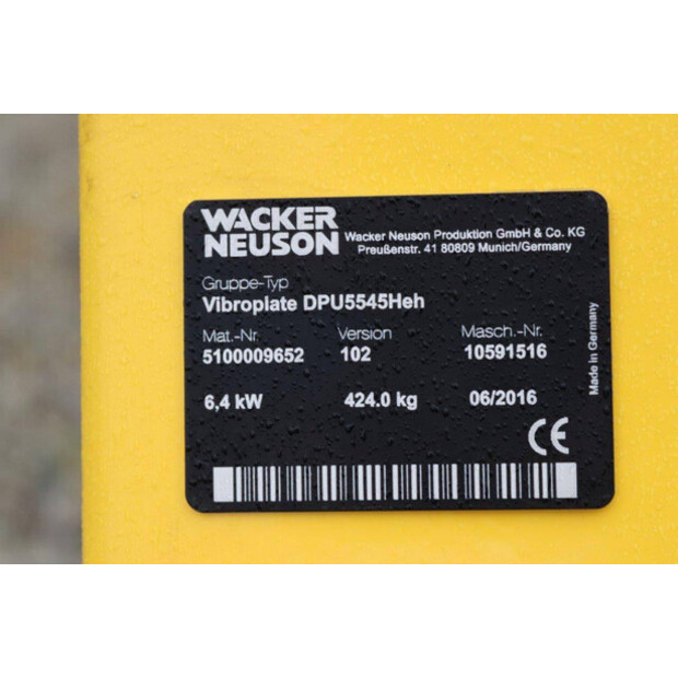 2016 Neuson DPU5545-41906023