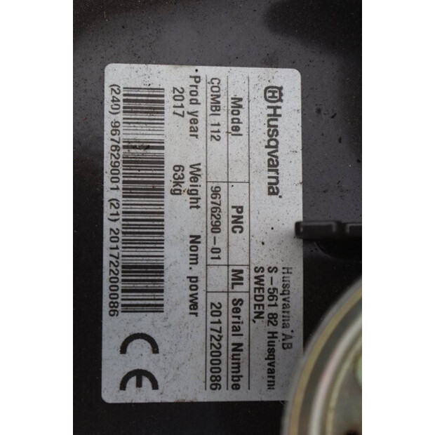 2017 Husqvarna Combi 112-41906243
