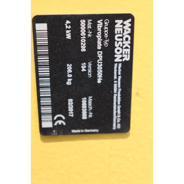 2017 Neuson DPU3050-41906728