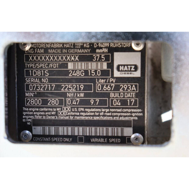 2017 Neuson DPU6555-41907535