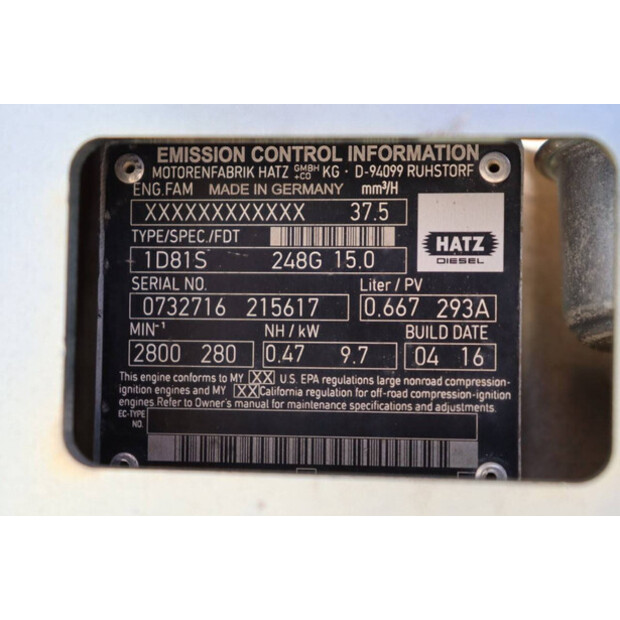 2016 Neuson DPU6555-41907900