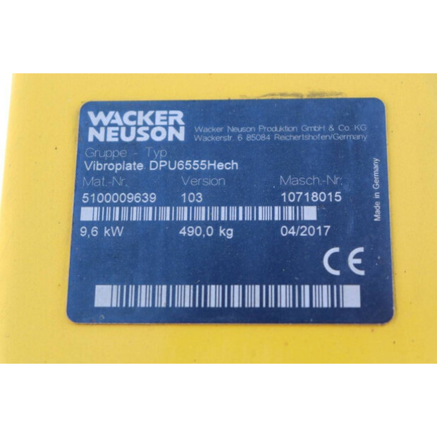 2017 Neuson DPU6555-41907921