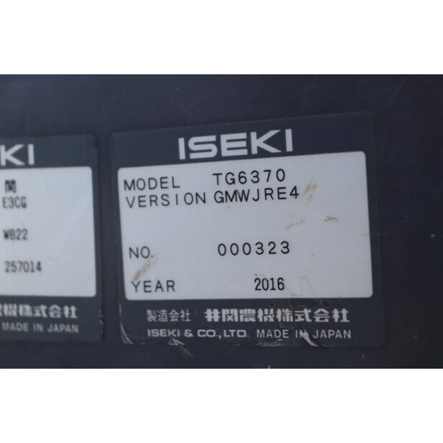 2016 Iseki TG6370-41909047