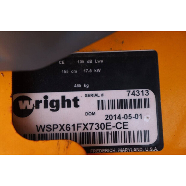 2014 Wright WSPX61FX730E-CE-41909482