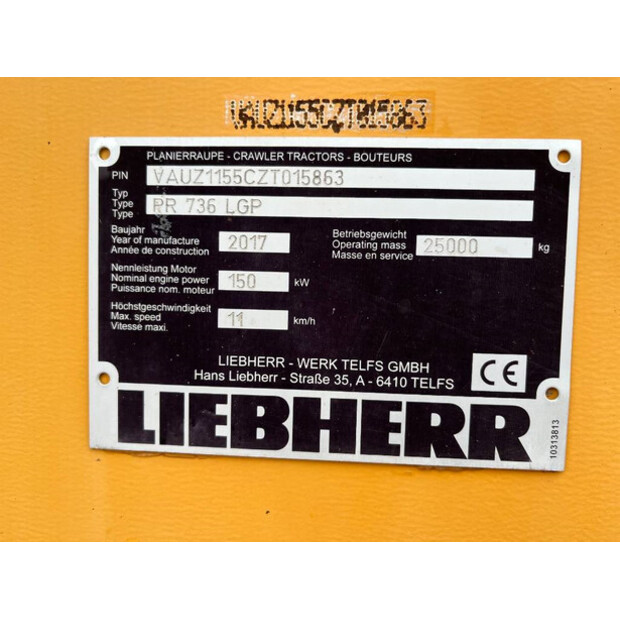 2017 Liebherr PR 736 LGP-41925600