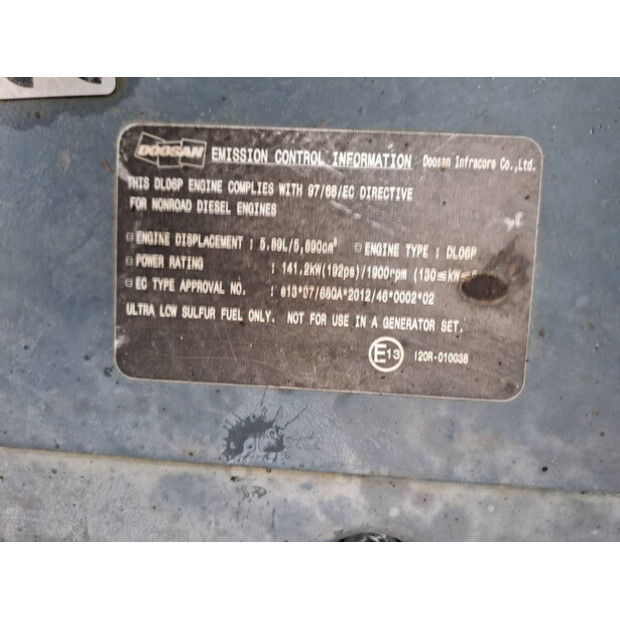 2016 دووسان DX 235 LCR-5-41925764