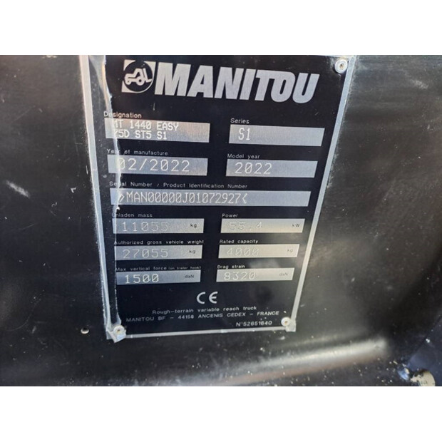 2022 Manitou MT1440-41926168