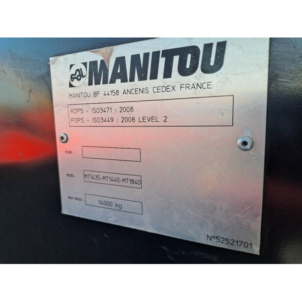 2022 Manitou MT1440-41926173