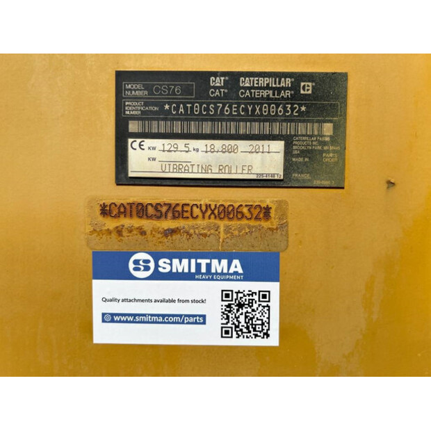 2011 Caterpillar CS76 XT-41927409