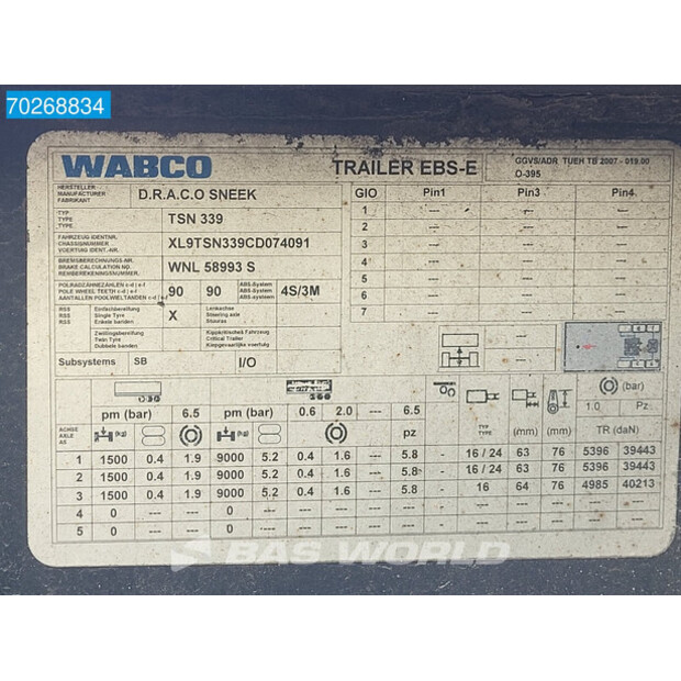 2012 DRACO TSN 339-41941399