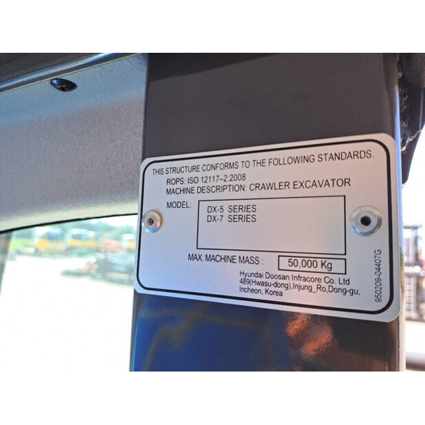 2023 Doosan DX530LC-7M-41942159