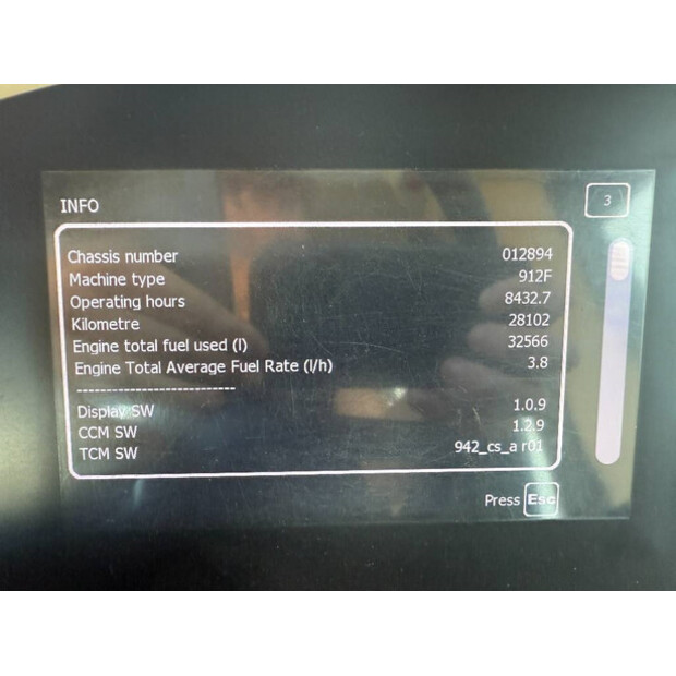 2018 HYDREMA 912F-41942712