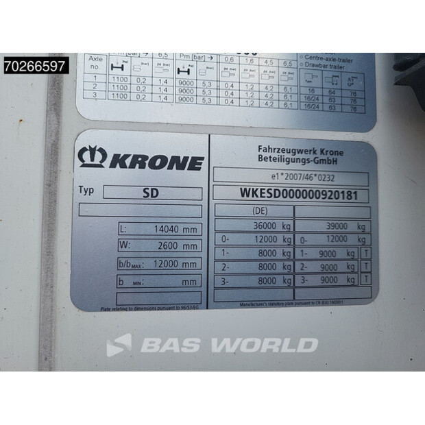 2021 Krone Thermo King A-400-41944010