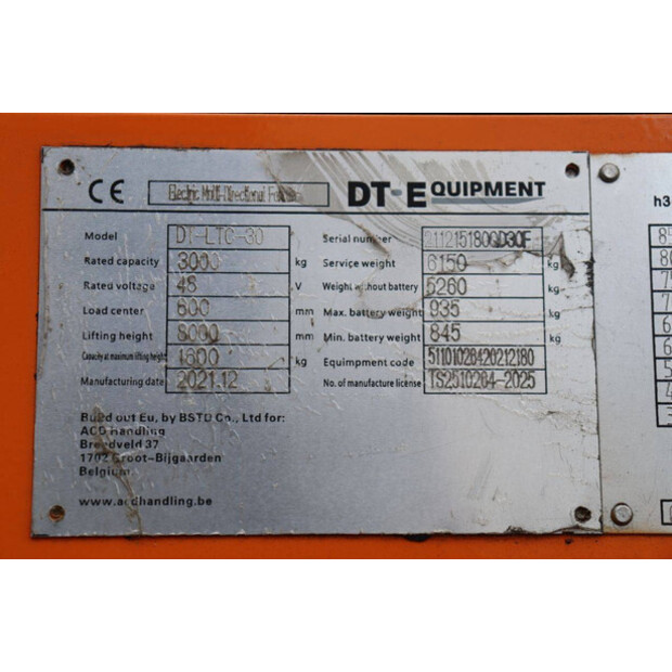 2021 EP Equipment DT-LTC-30-41945714