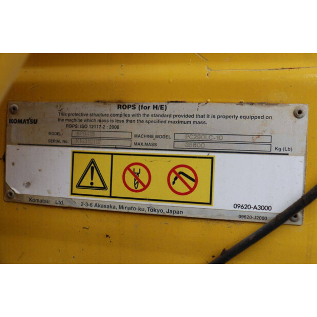 2014 Komatsu PC290LCD-10-41946051