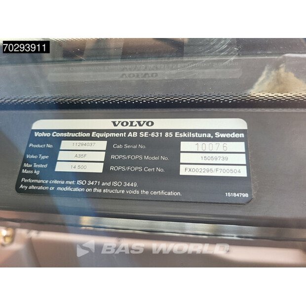 2011 Volvo A35F-41946314