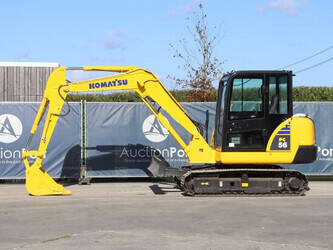 Image de PELLETEUSES SUR CHENILLES Komatsu PC56-7