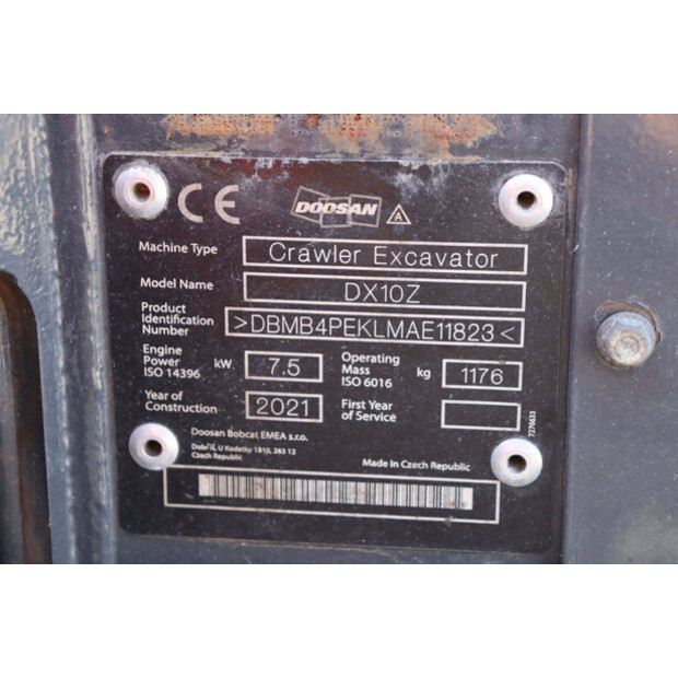 2021 Doosan DX10Z-41947169
