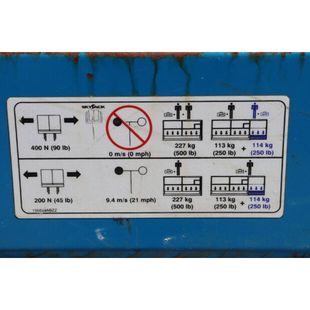 2012 SkyJack SJIII 3219-41950663