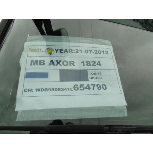2012 Mercedes-Benz Axor 1824-41965874