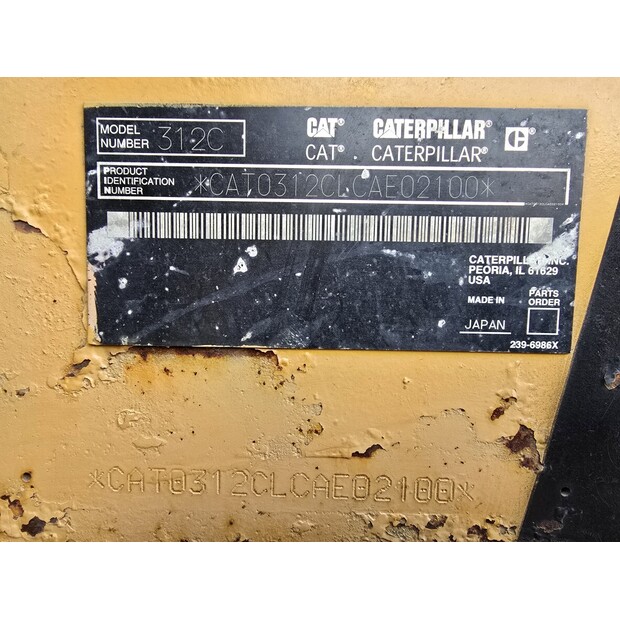 2005 Caterpillar 312C-41968852