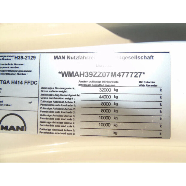 2007 مان TGA 41.440-41973420