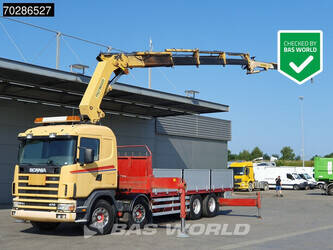 Image de CAMIONS À PLATEAU 2004 Scania 124G 470 À vendre à France