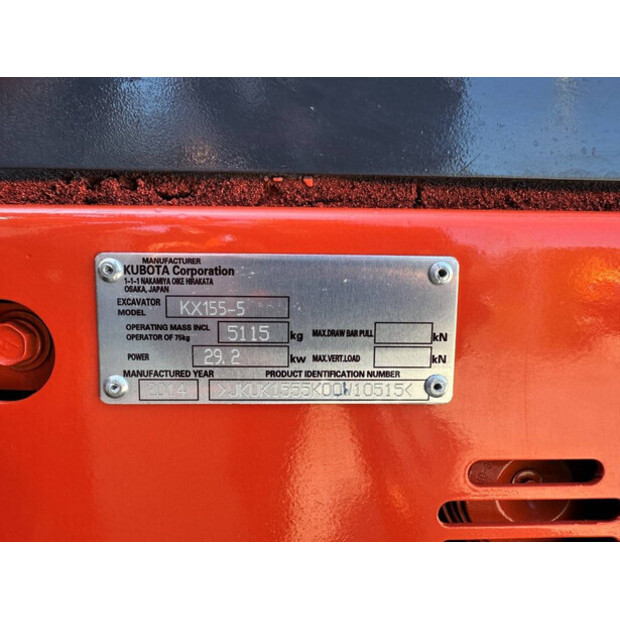 2014 KUBOTA KX155-5-41991572