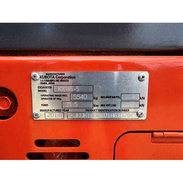 2014 KUBOTA KX165-5-41991608