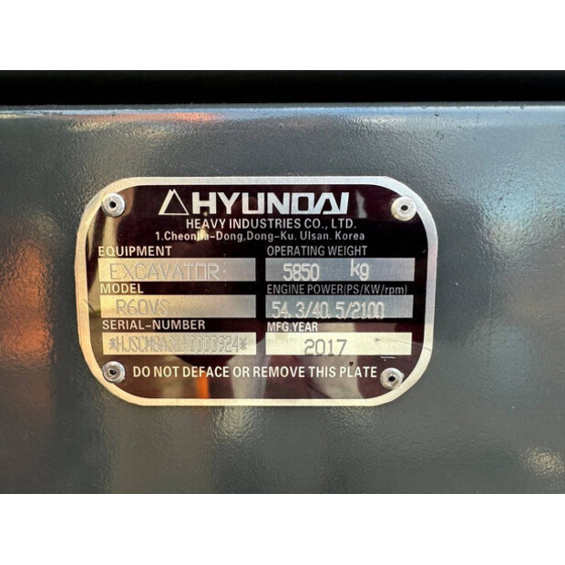 2017 Hyundai R60VS-41991897