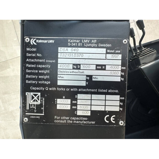 1997 KALMAR DSA040-41992406