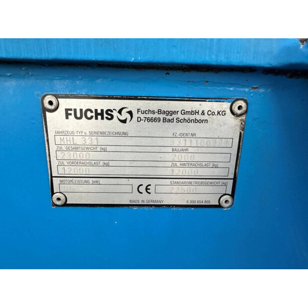 2000 FUCHS MHL331-41992705