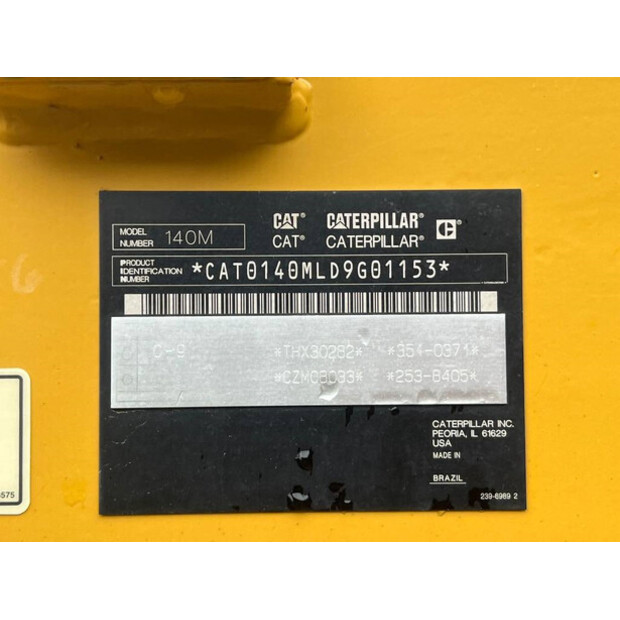 2011 Caterpillar 140M-41995227
