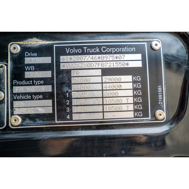 2015 Volvo FMX 450-42022264