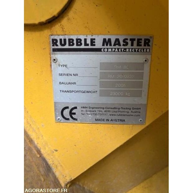 2005 Rubble Master RM80-42038198