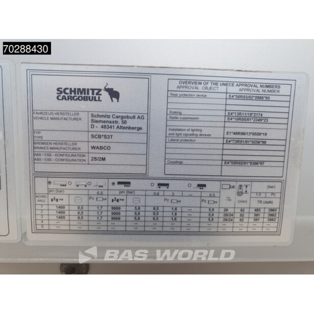 2022 Schmitz Cargobull SCB*S3T-42042816