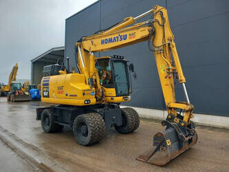 Image for WHEELED EXCAVATORS 2023 Komatsu PW160-11E0