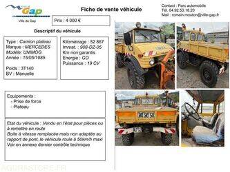 صورة ل شاحنات قلابة مرسيدس بنز Unimog