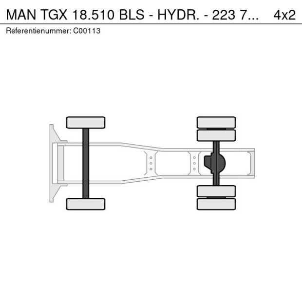 2020 MAN TGX 18.510-42080772