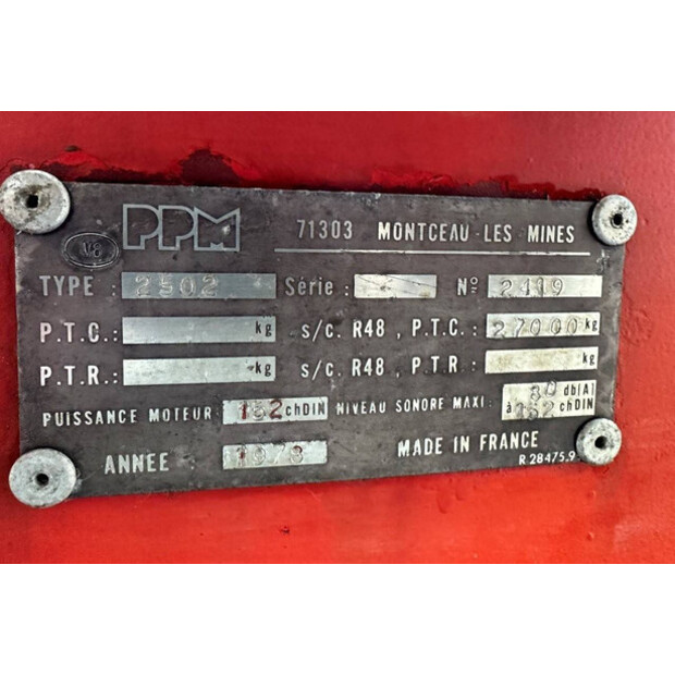 1978 PPM 25.02-42083325