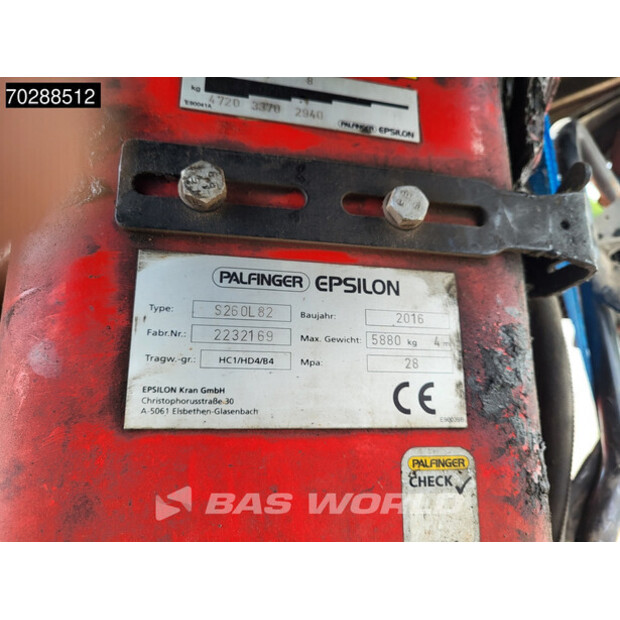 2016 Palfinger S260L82-42083960