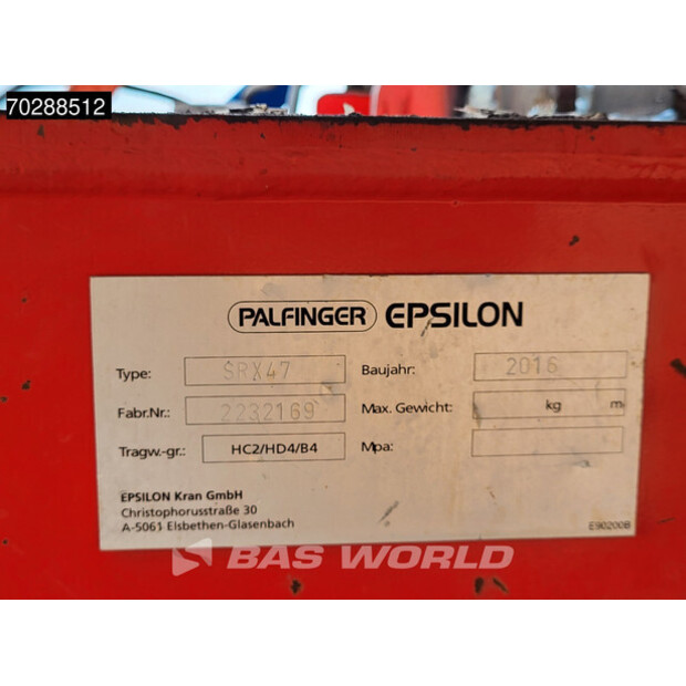 2016 Palfinger S260L82-42083961